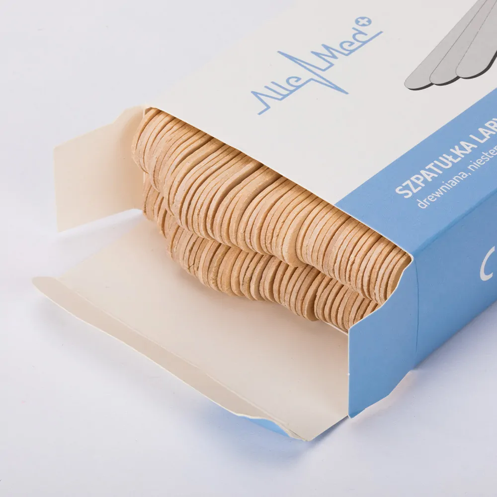 Espátulas De Depilação Descartáveis De Madeira 100Un