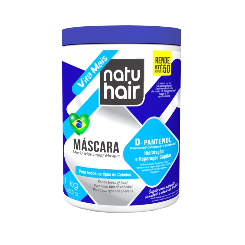 Mascara D-Pantenol 1Kg - Natuhair