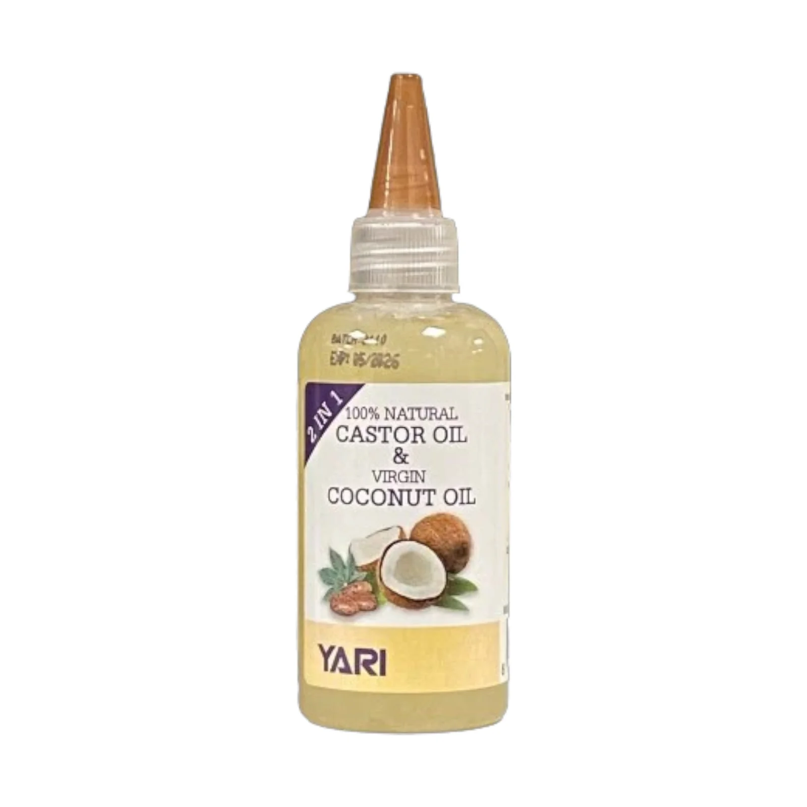 Yari 100% Natural Castor & Virgin Coconut Oil 250Ml