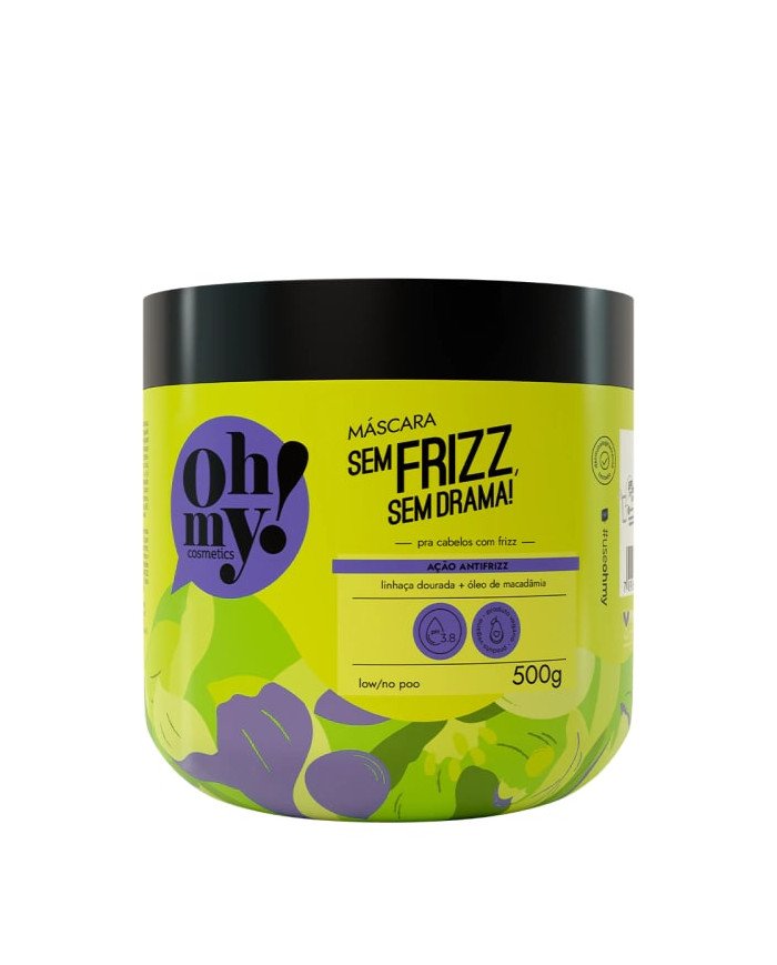 Máscara Sem Frizz Sem Drama 500 Gr - Oh My