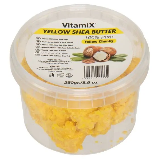 Vitamix 100% Pure Shea Butter Chunky Yellow 250G