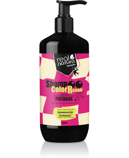 Real Natura Shampoo Sem Sal Color Repair 500Ml