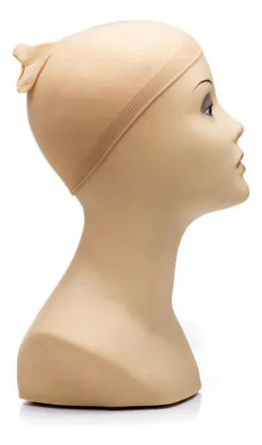Touca Bege Para Peruca - 2 Unidades