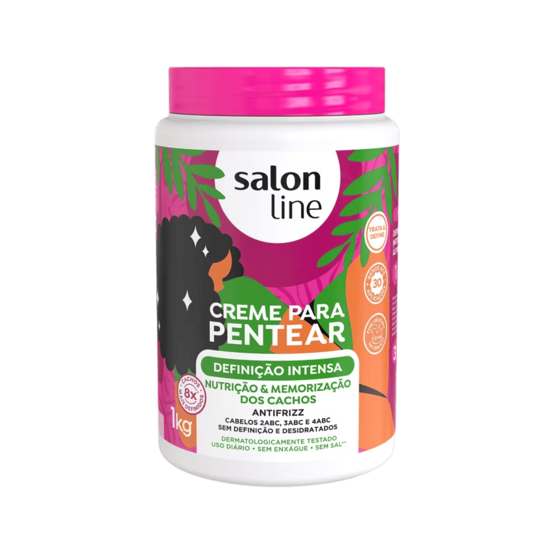 Creme Para Pentear Definição Intensa Salon Line 1Kg