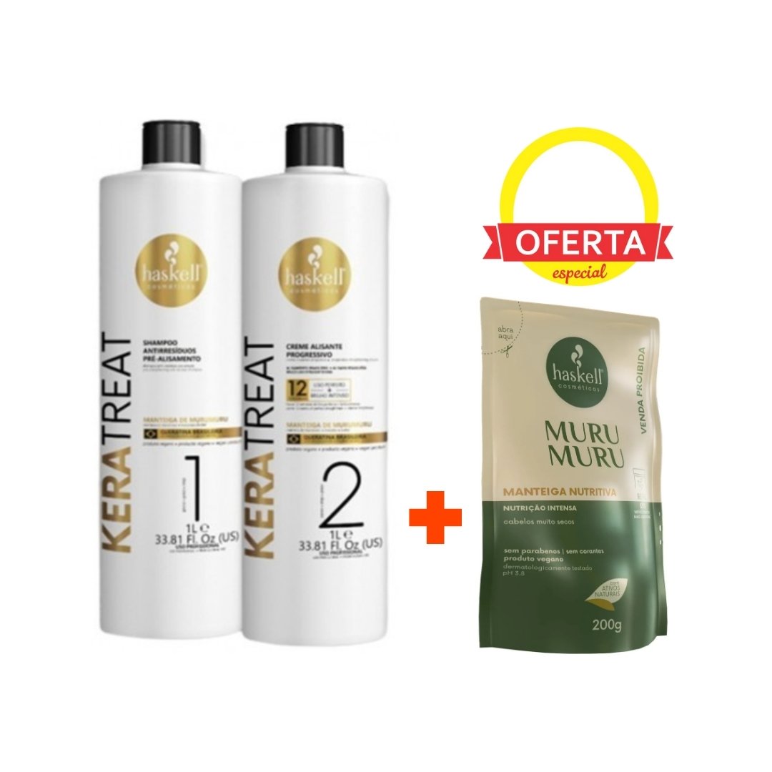 Pack Progressiva Haskell Sh 1L+Creme1L+Sache200G