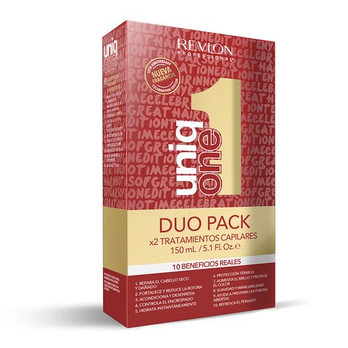 Revlon Uniq One Duo Pack Celebration - 2X 150Ml