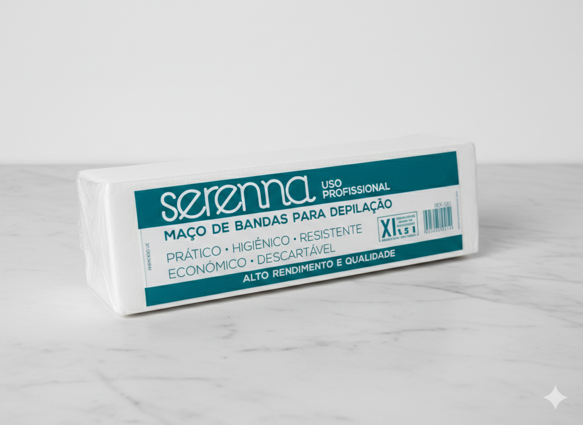 Bandas Depilatórias Tnt 100 Unidades Serenna