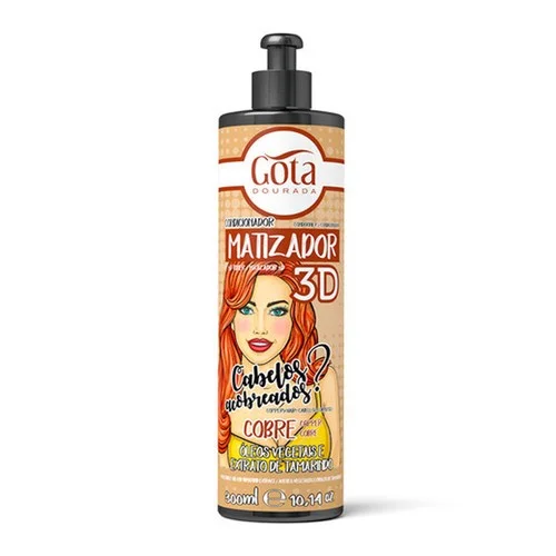 Matizador 3D Cobre 300 Ml