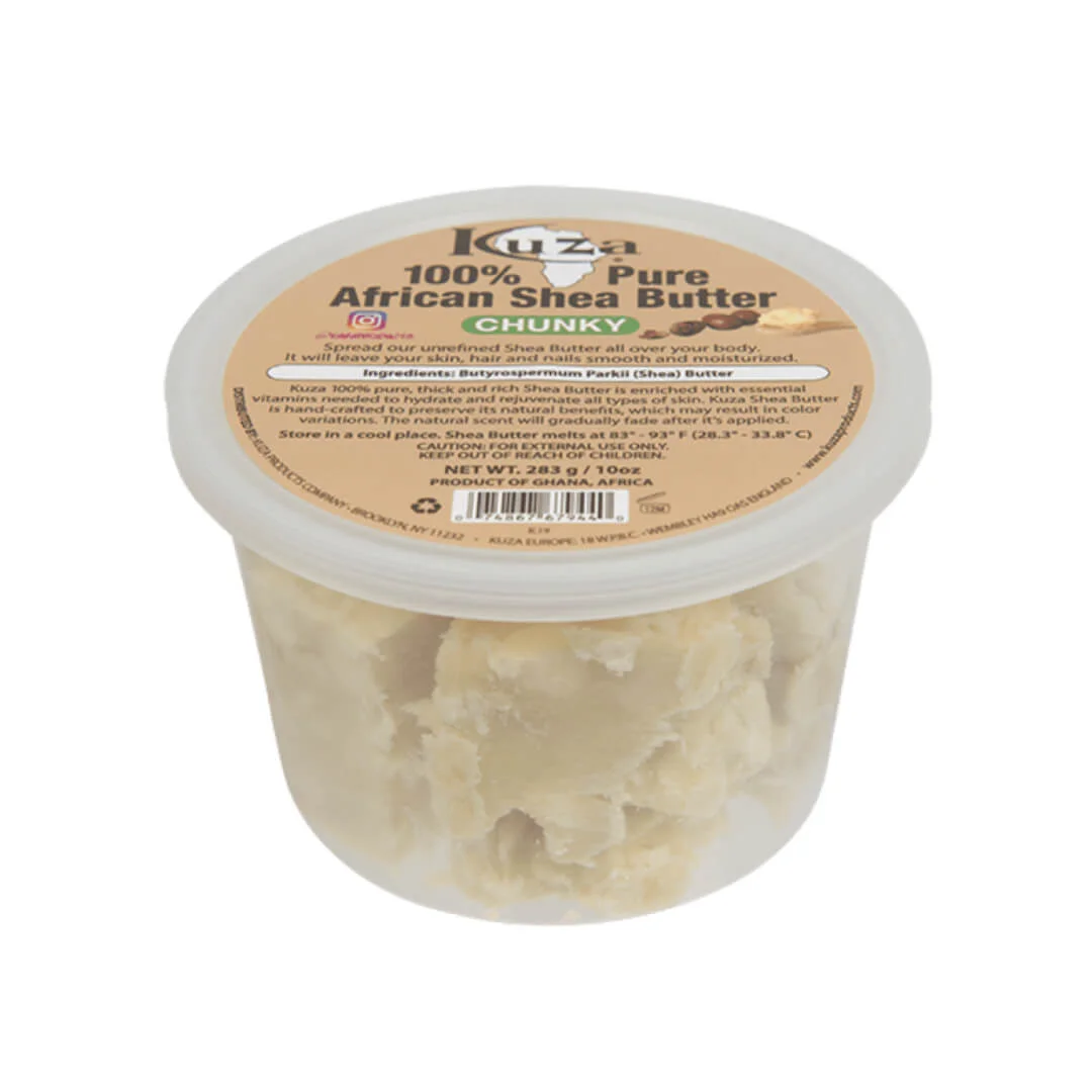 Kuza African Shea Butter Chuky White 283G