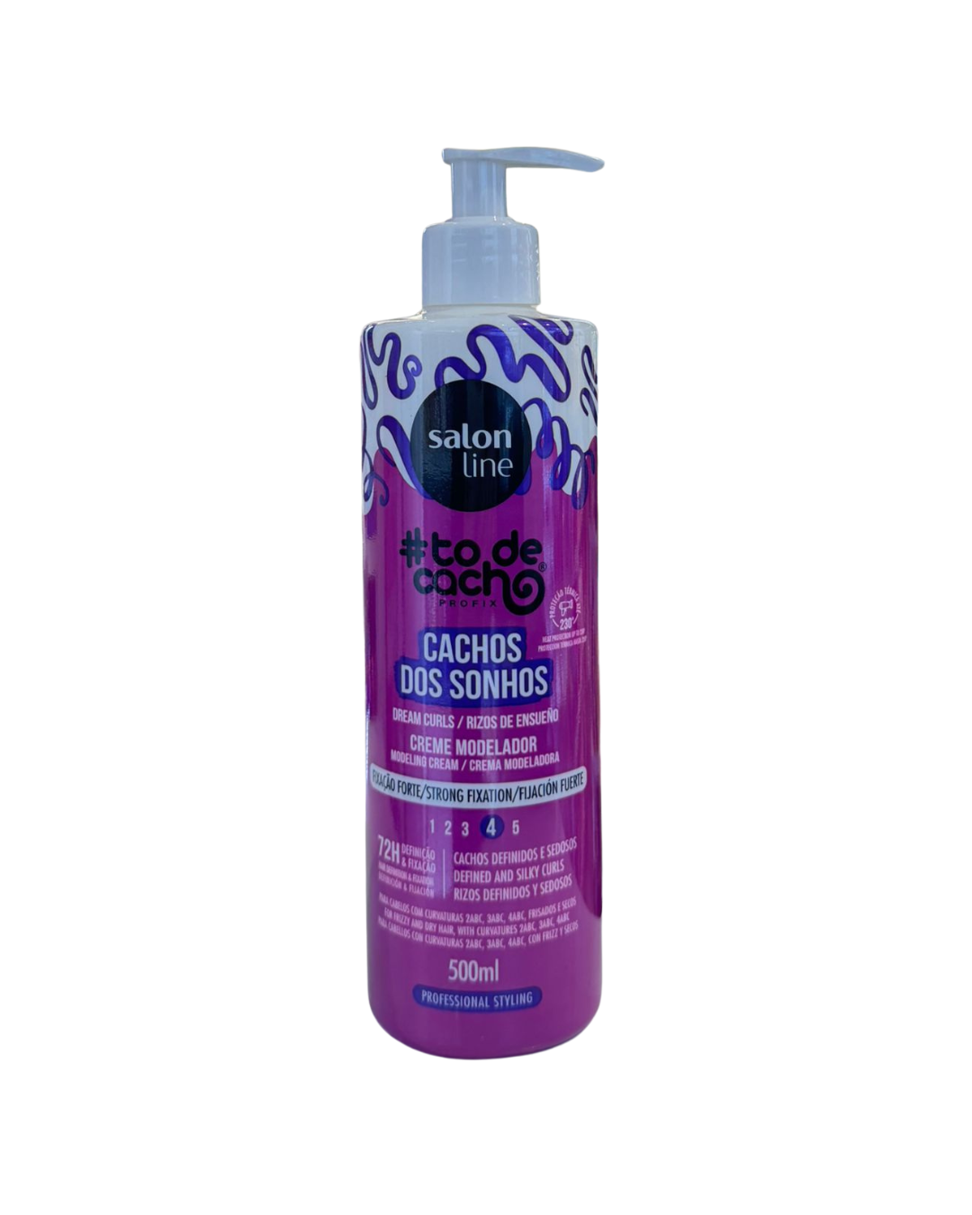 #TODECACHOS CREME MODELADOR FORTE CACHOS DOS SONHOS 500ML
