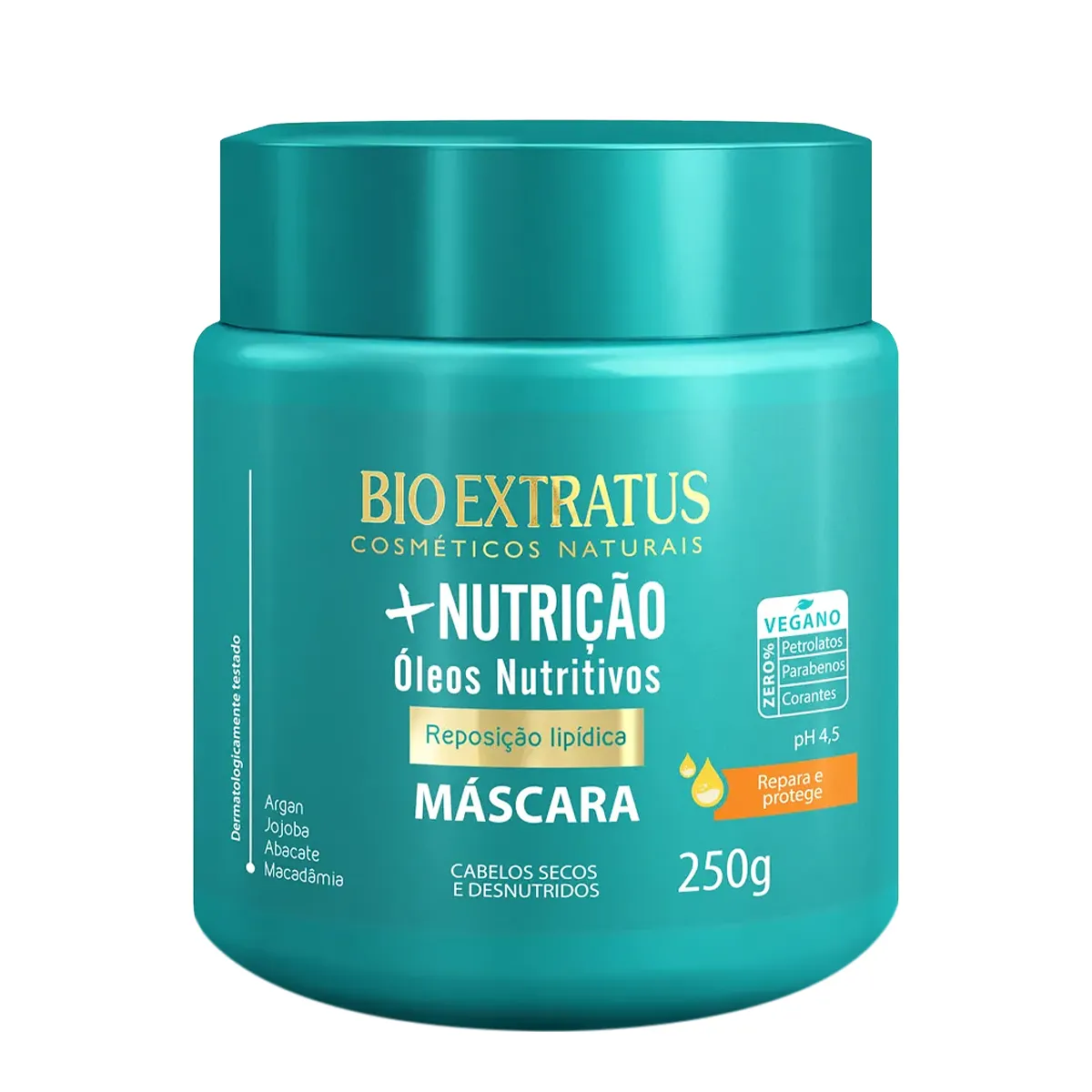 BIO EXTRATUS- REPOSIÇÃO LIPÍDICA - MÁSCARA 250GR