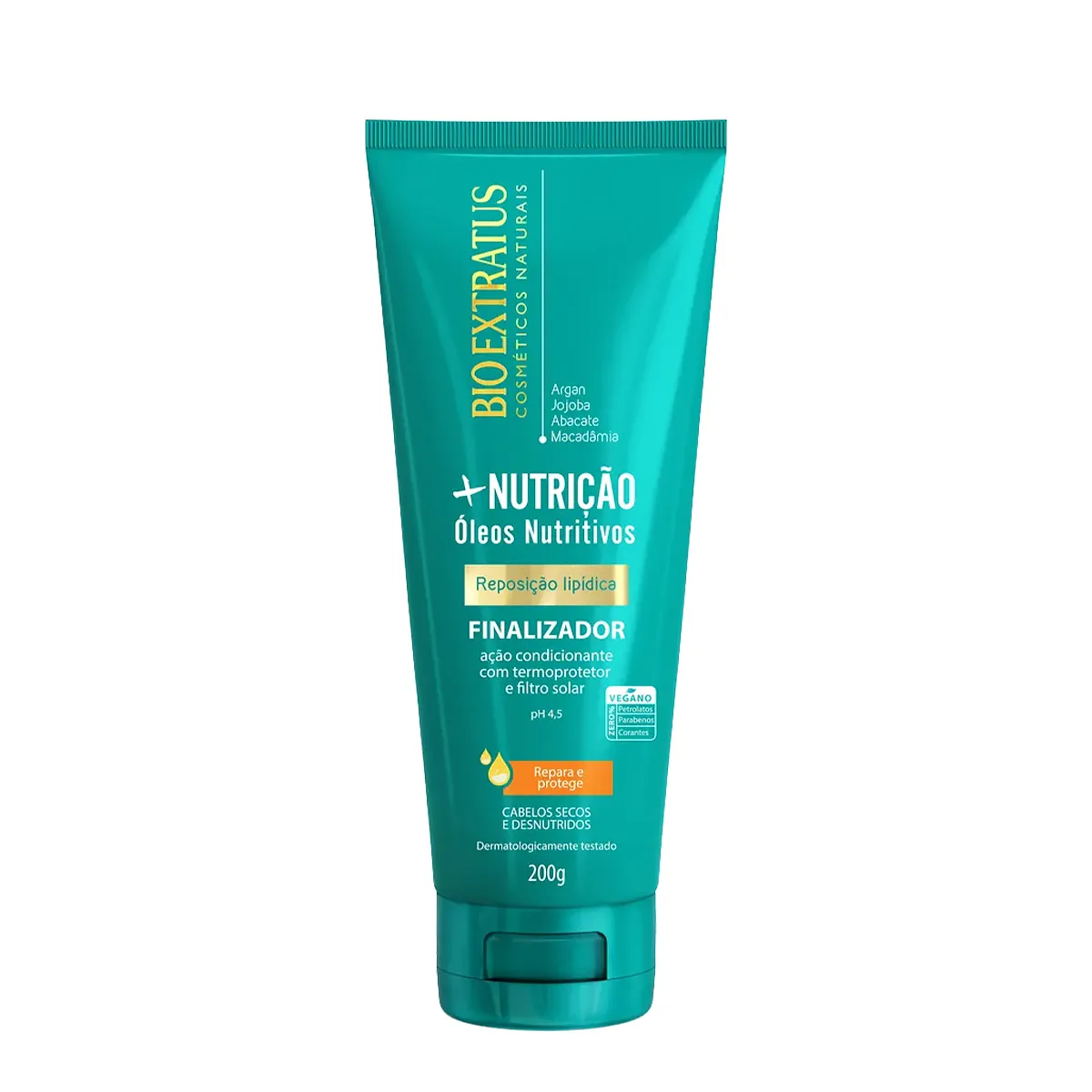 BIO EXTRATUS + NUTRIÇÃO - REPOSIÇÃO LIPÍDICA - FINALIZADOR 200GR