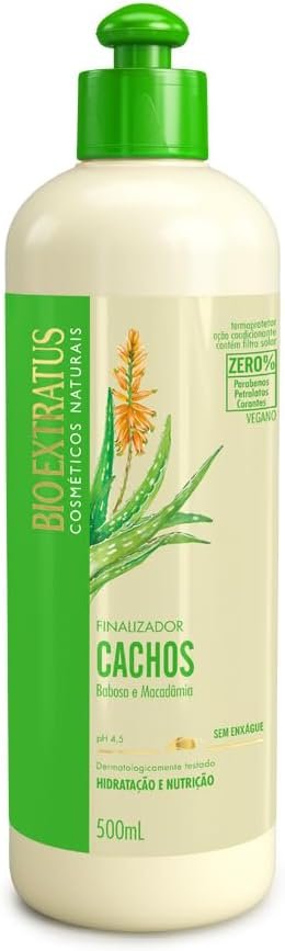 FINALIZADOR CACHOS BABOSA E MACADÂMIA 500 ML - BIO EXTRATUS