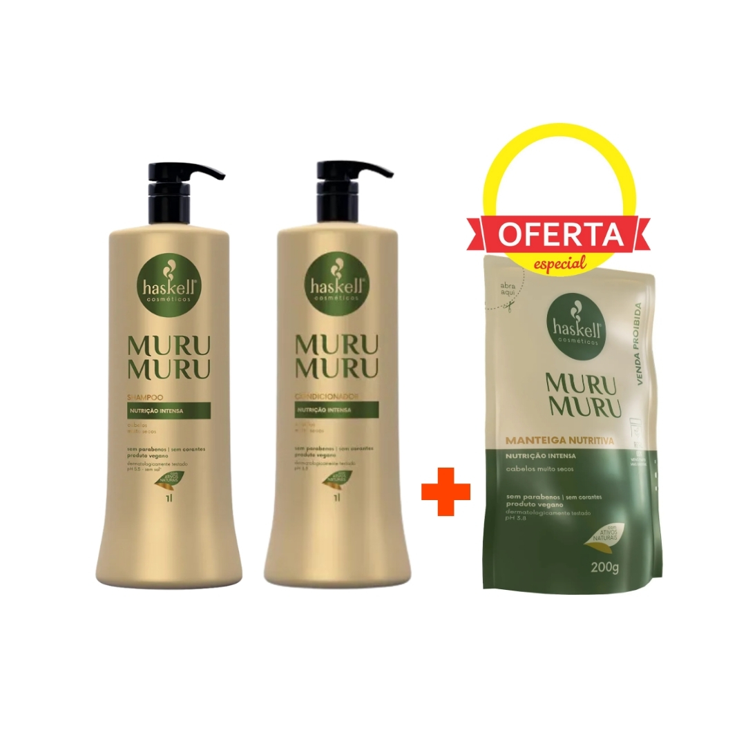 Pack Murumuru Haskell  Litro