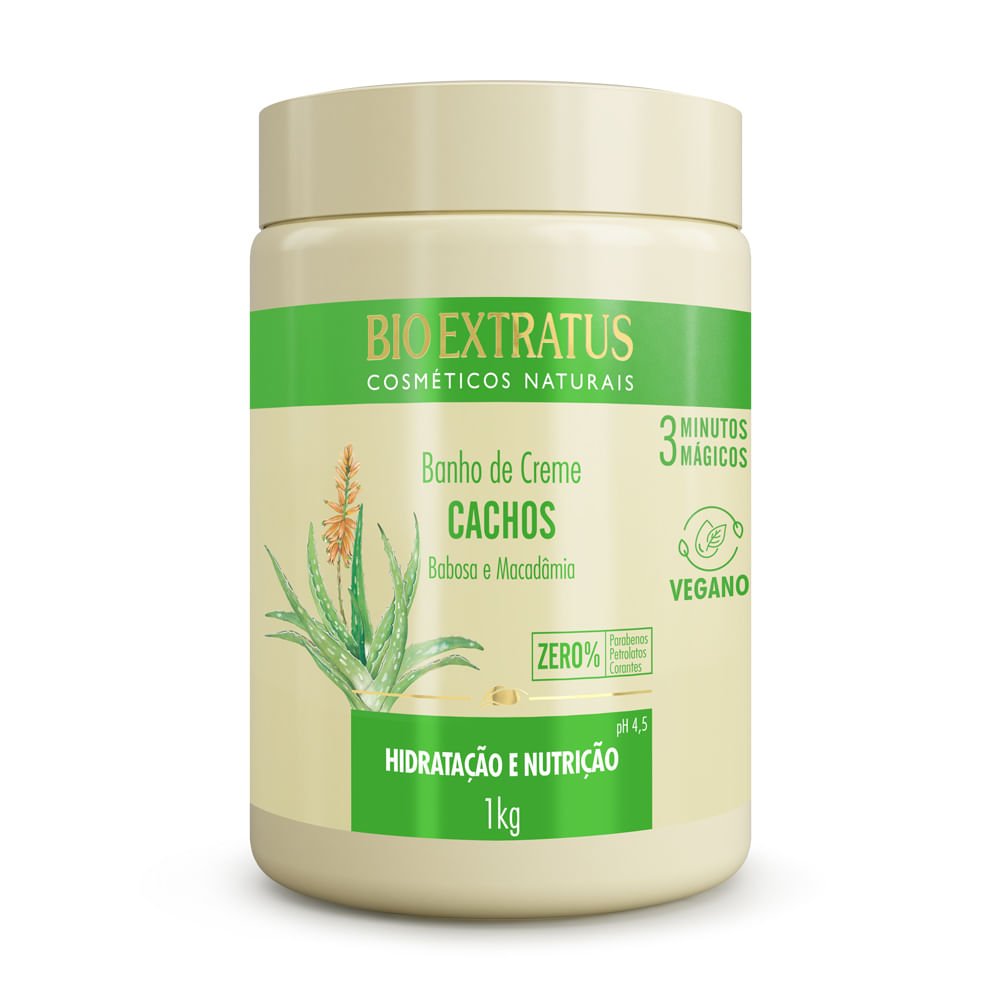 Banho de Creme Cachos 1Kg - Bio Extratus