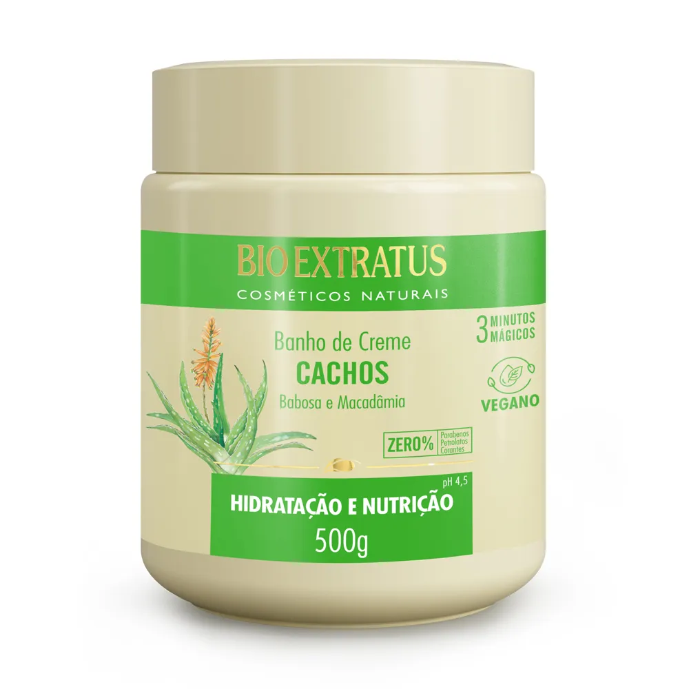Banho de Creme Cachos 500gr - Bio Extratus