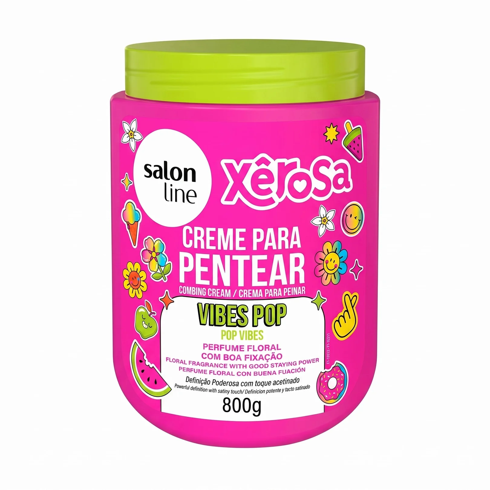 CREME DE PENTEAR XÊROSA VIBES POP 800 GRAMAS -SALON LINE