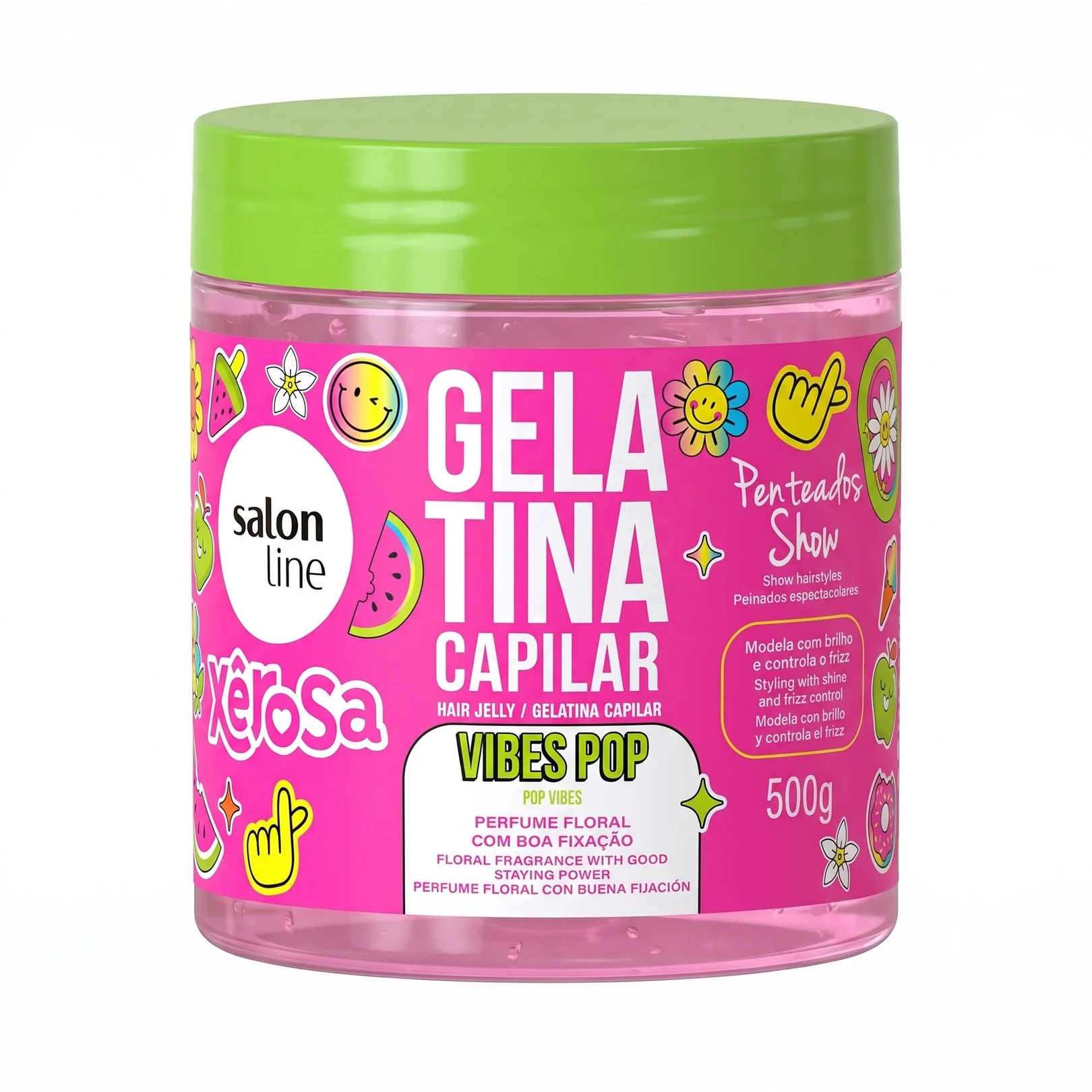 GELATINA XÊROSA VIBES POP 500GR - SALON LINE
