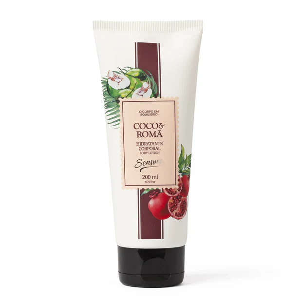 Hidratante Corporal Coco e Romã 200gr Sensore - Avatim