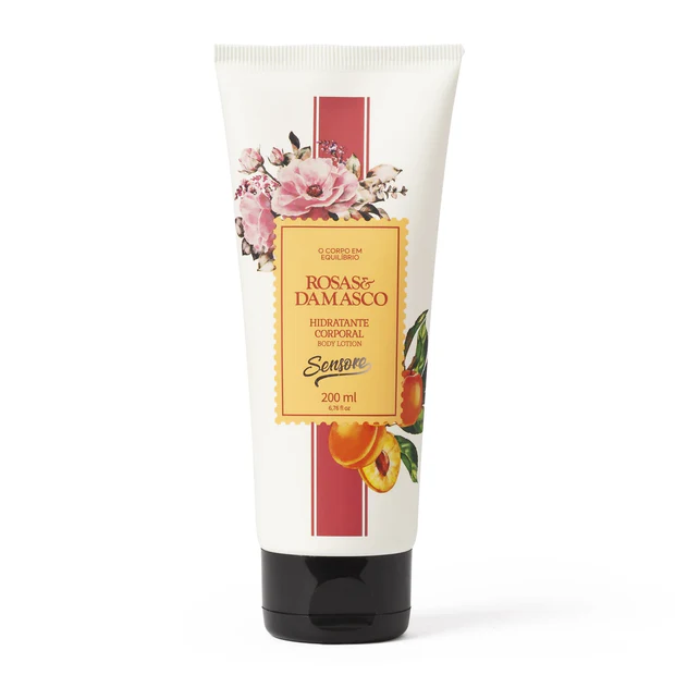 Hidratante Corporal Rosas e Damasco 200g Sensore - Avatim