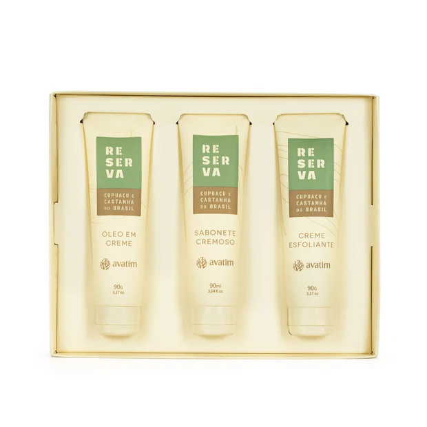 Kit Banho de Bem Estar Cupuaçu e Castanha - Avatim