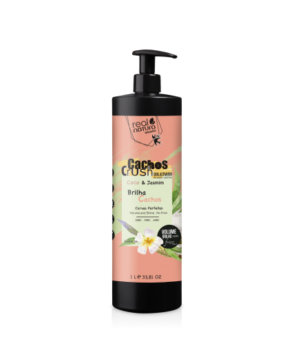 Ativador De Cachos Crush  Côco & Jasmim 1LT - Real Natura