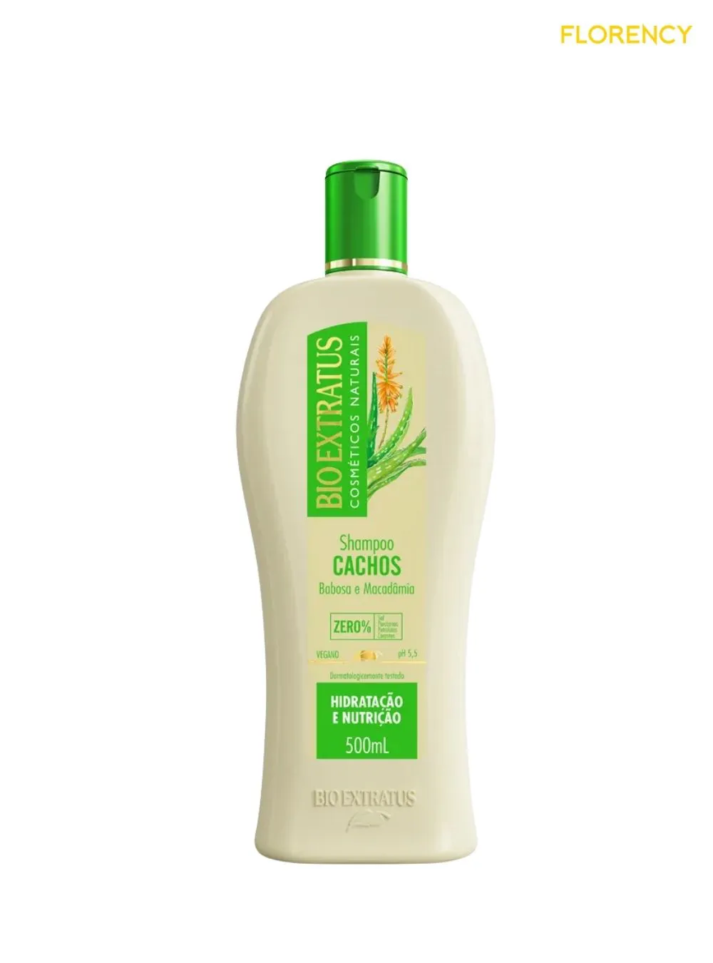 Shampoo Cachos Babosa e Macadâmia 500gr - Bio Extratus