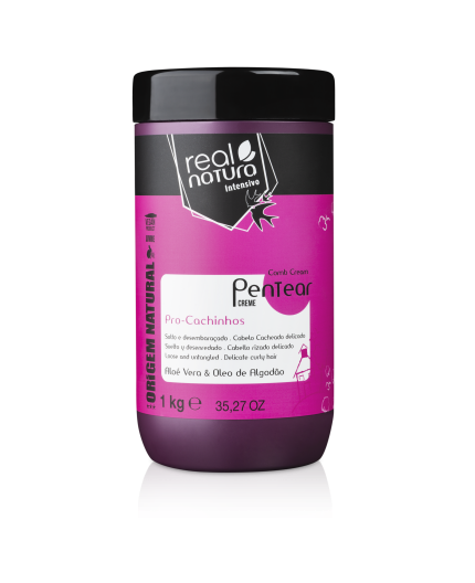 CREME DE PENTEAR PRO-CACHINHOS 1KG- REAL NATURA