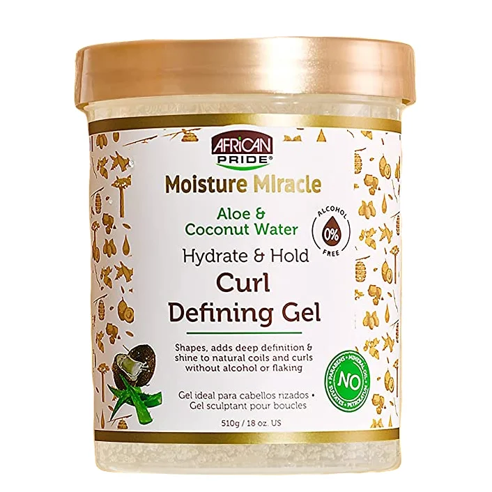 AFRICA PRIDE MOISTERE MIRACLE CURL DEFINING GEL 18OZ