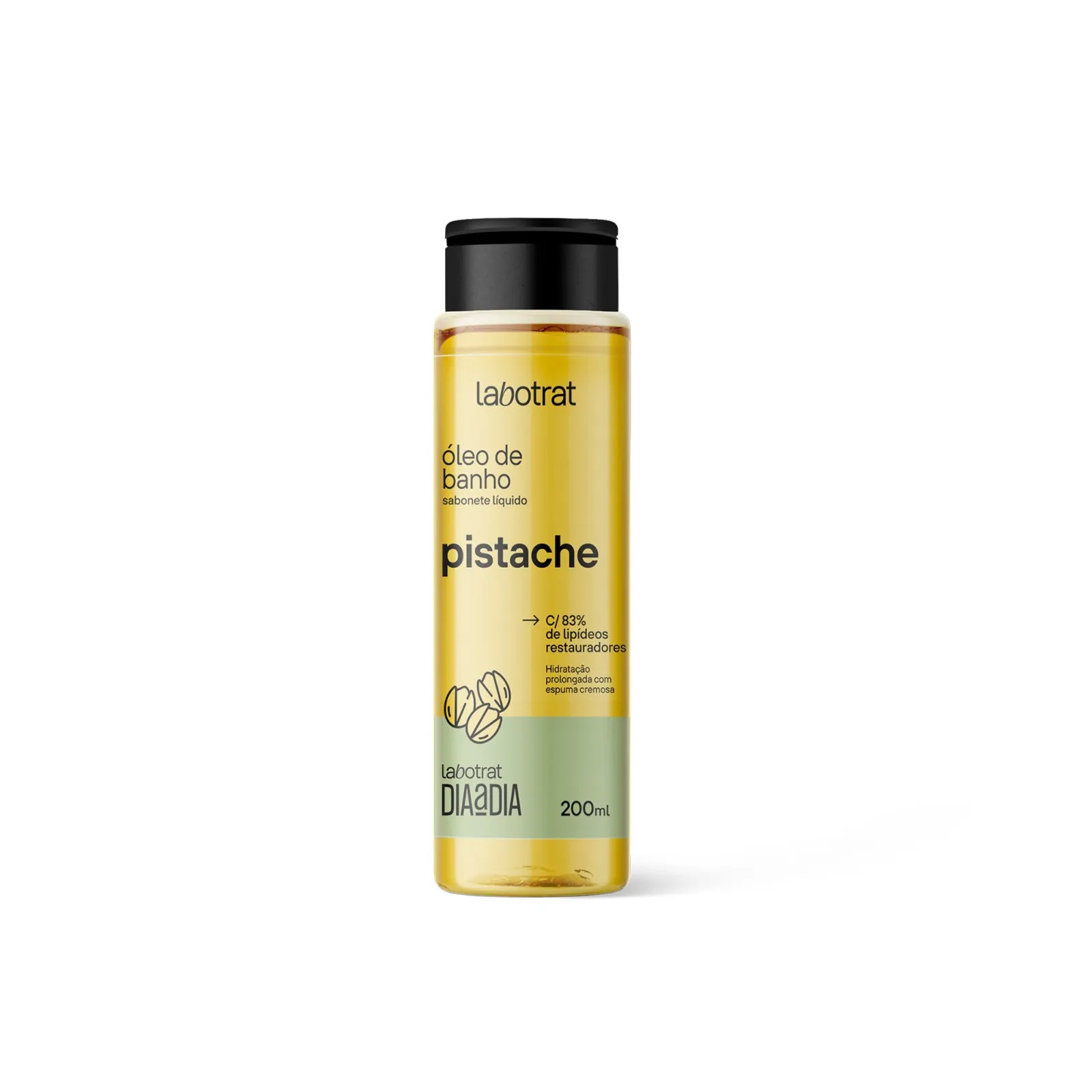 Sabonete Óleo De Banho Pistache Dia a Dia 200ml - Labotrat