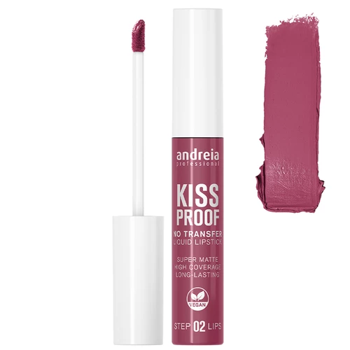 Kissproof Liquid Lipstick 04 Pink Bouquet - 8ml Andreia