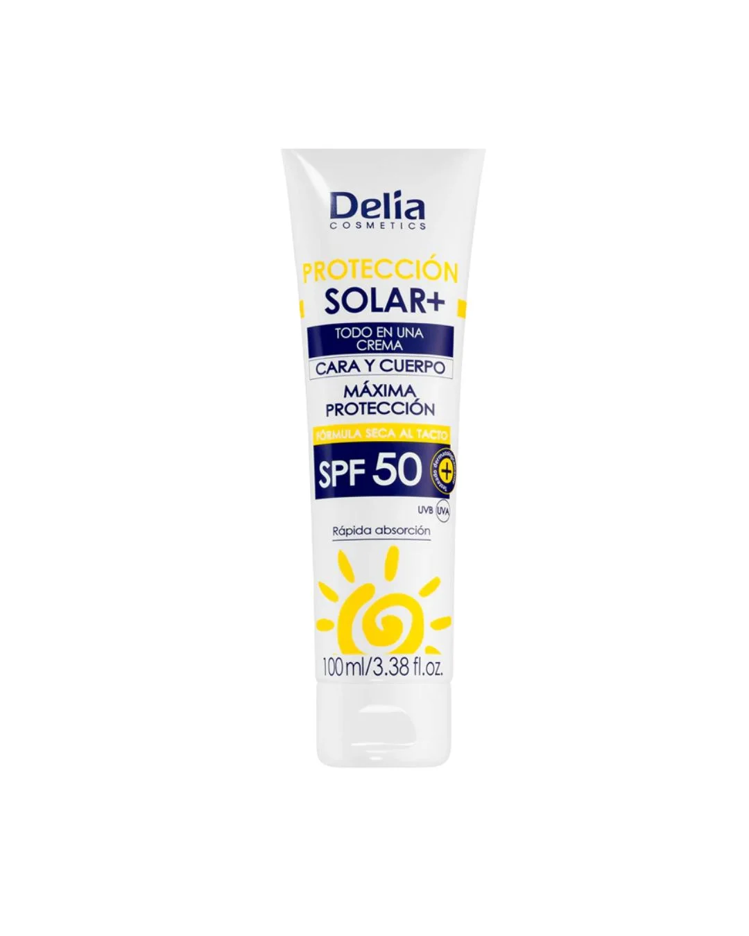 Delia Sun Protetor Solar Face & Corpo SPF50 100ml
