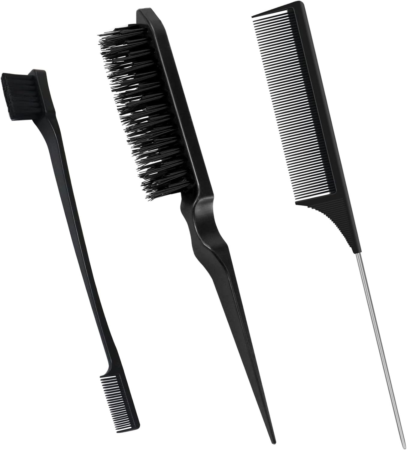 KIT PENTE E ESCOVA BABY HAIR AFRO