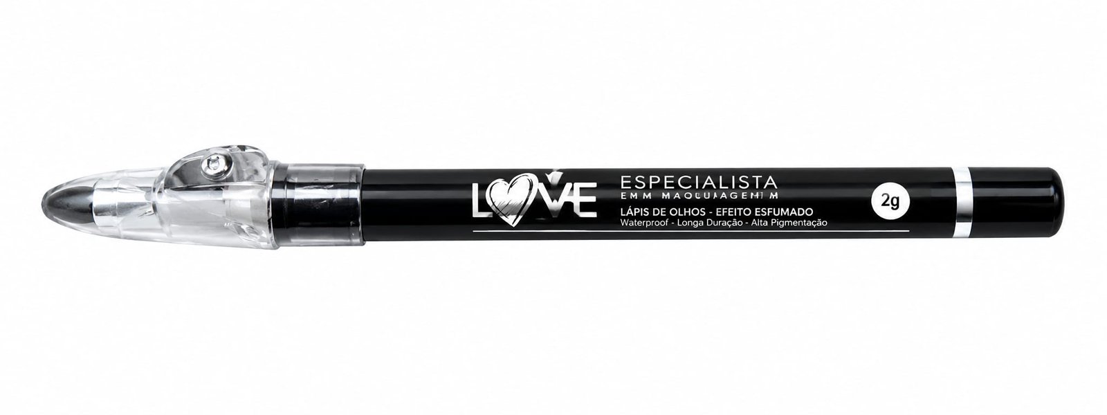 Lápis Preto Love Yes